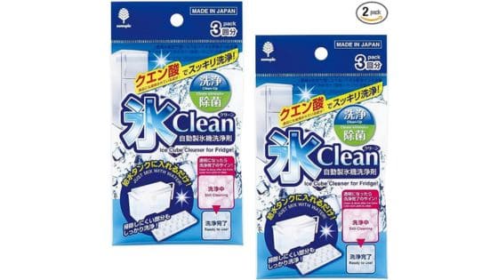 氷Clean(自動製氷機洗浄剤)３回分　製氷機掃除商品