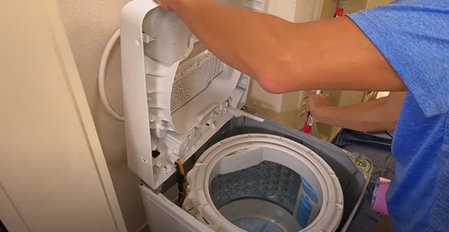 洗濯機　分解洗浄