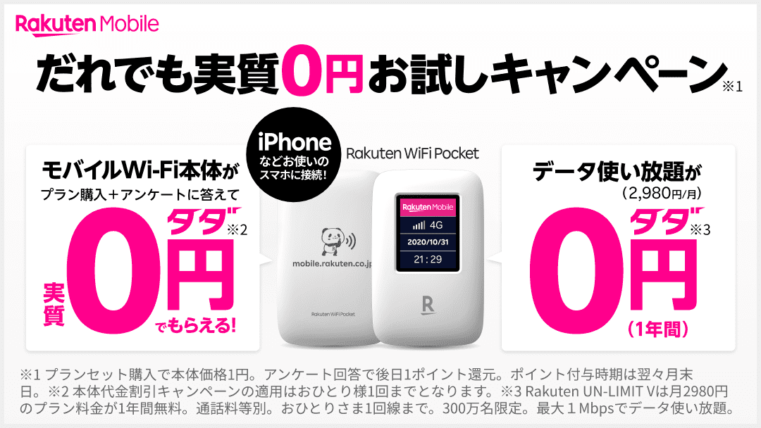 Rakuten WiFi Pocket