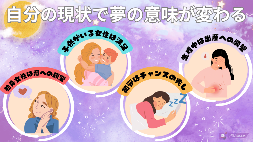 自分が妊娠する夢をみたら？