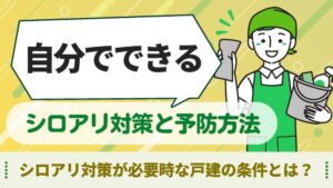 シロアリ　対策